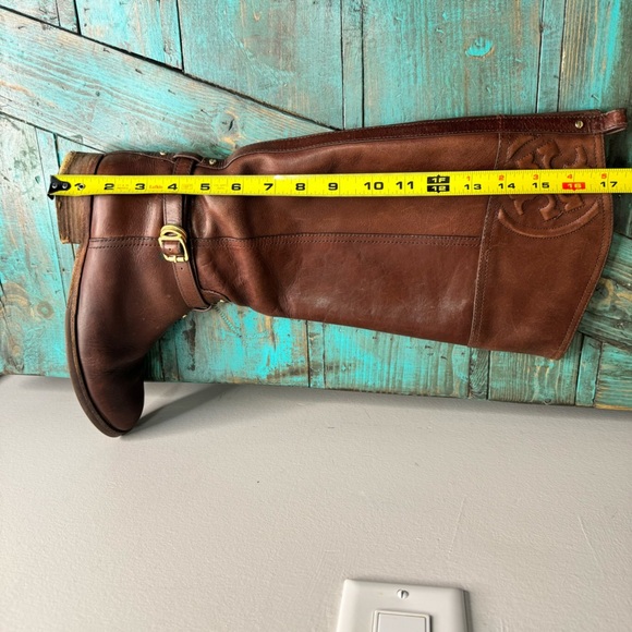 Tory Burch Marlene Riding Boots Size 7.5 - Picture 12 of 16